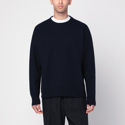 Jil Sander Midnight blue cotton T-shirt