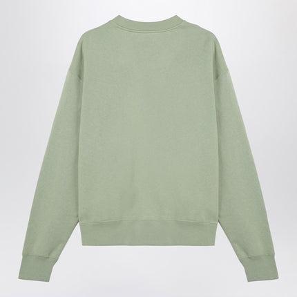 Jil Sander Apple green cotton crew-neck sweatshirt