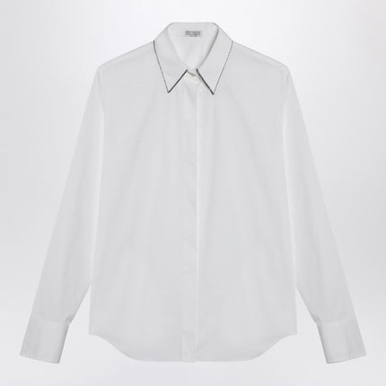 Brunello Cucinelli White cotton shirt