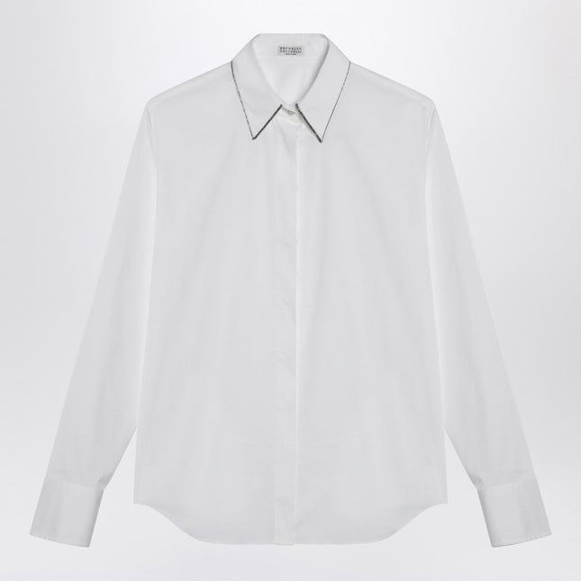 Brunello Cucinelli White cotton shirt