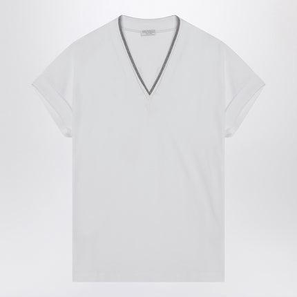 Brunello Cucinelli White cotton t-shirt