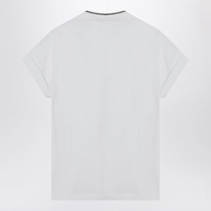 Brunello Cucinelli White cotton t-shirt
