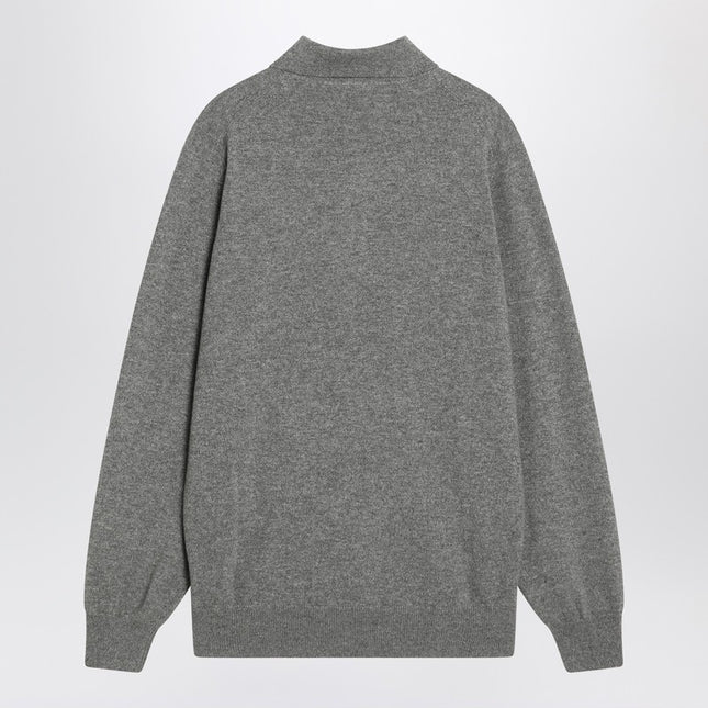Brunello Cucinelli Gray polo in cashmere