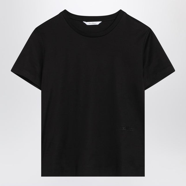Max Mara Black cotton T-shirt