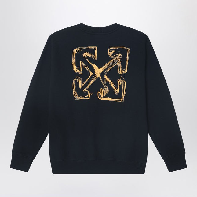Off White Off-White™ Black sweatshirt with Arrow print designed