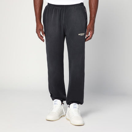 Represent Washed black jogging pants