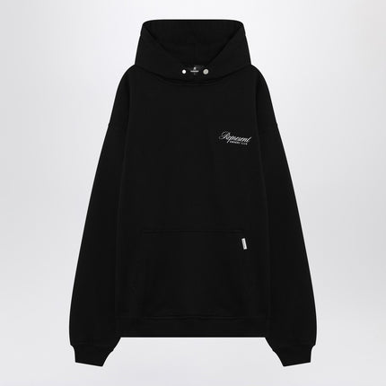 Represent Black hoodie with logo