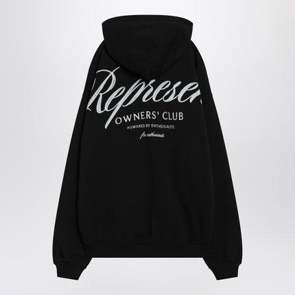 Represent Black hoodie with logo