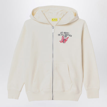Off White Off-White™ White hoodie with logo