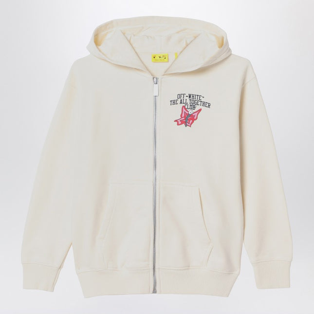 Off White Off-White™ White hoodie with logo