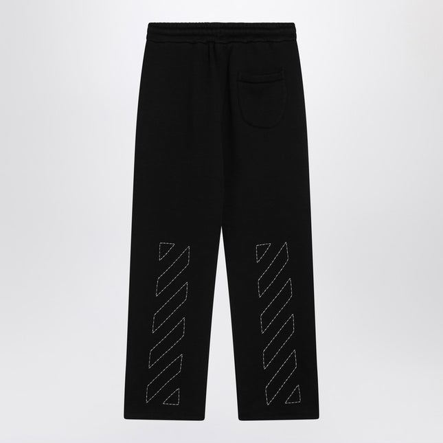 Off White Off-White™ Black jogging trousers with OFF logo