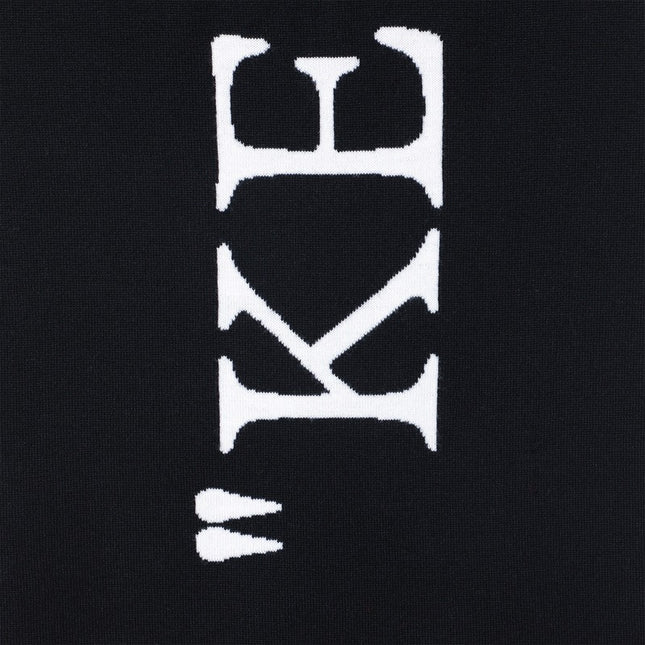 Off White Off-White™ Keep Warm black/white wool scarf