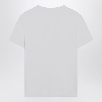 Maison Margiela White T-shirt with distorted logo