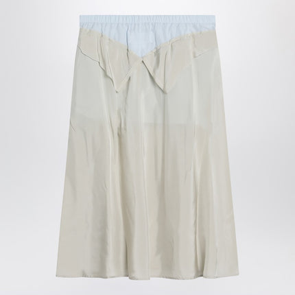 Maison Margiela Beige aloe Anonymity of the lining skirt