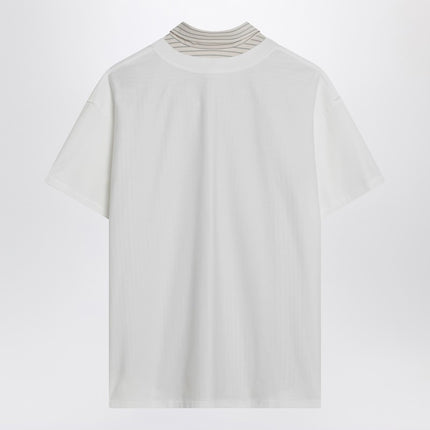 Maison Margiela White reversed shirt T-shirt