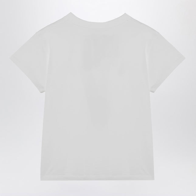 MM6 Maison Margiela White T-shirt with Numeric Signature