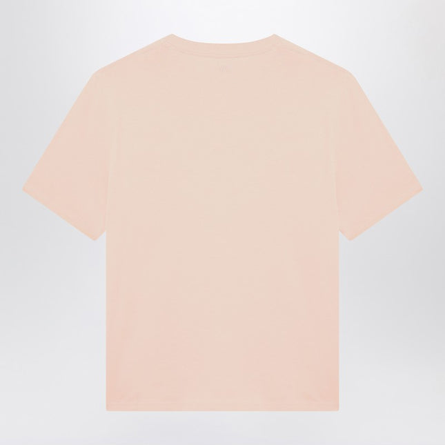 Ami Paris Blush pink Ami De Coeur t-shirt